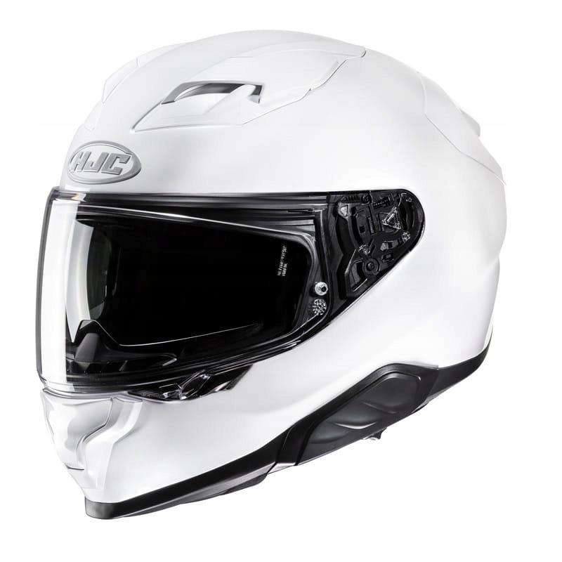 Hjc F71 Solid Pearl White Integrálna Motocyklová Prilba Biela
