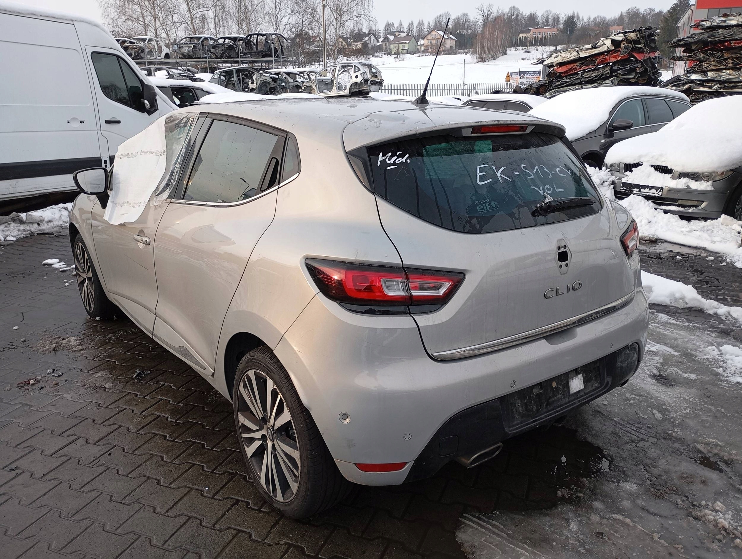 RENAULT CLIO 4 IV BH airbags airbag dashboard console cockpit INITIALE leather EU