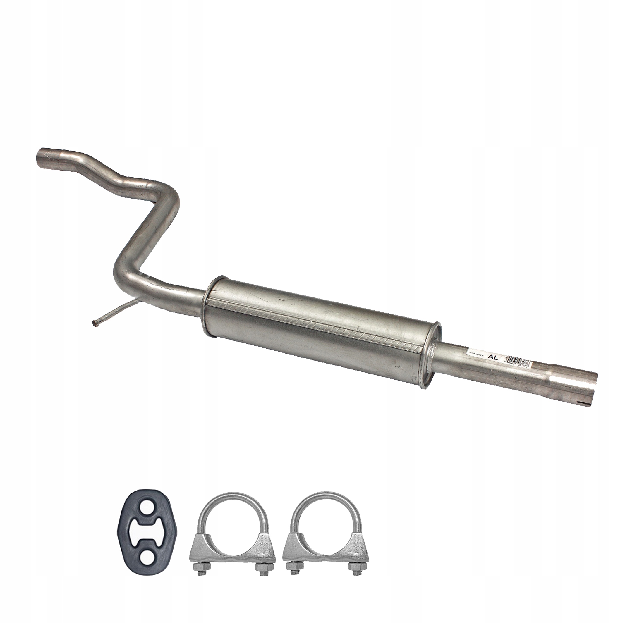 ZEST.06.187 - средний глушитель Seat Inca VW Caddy II D TDI SDI