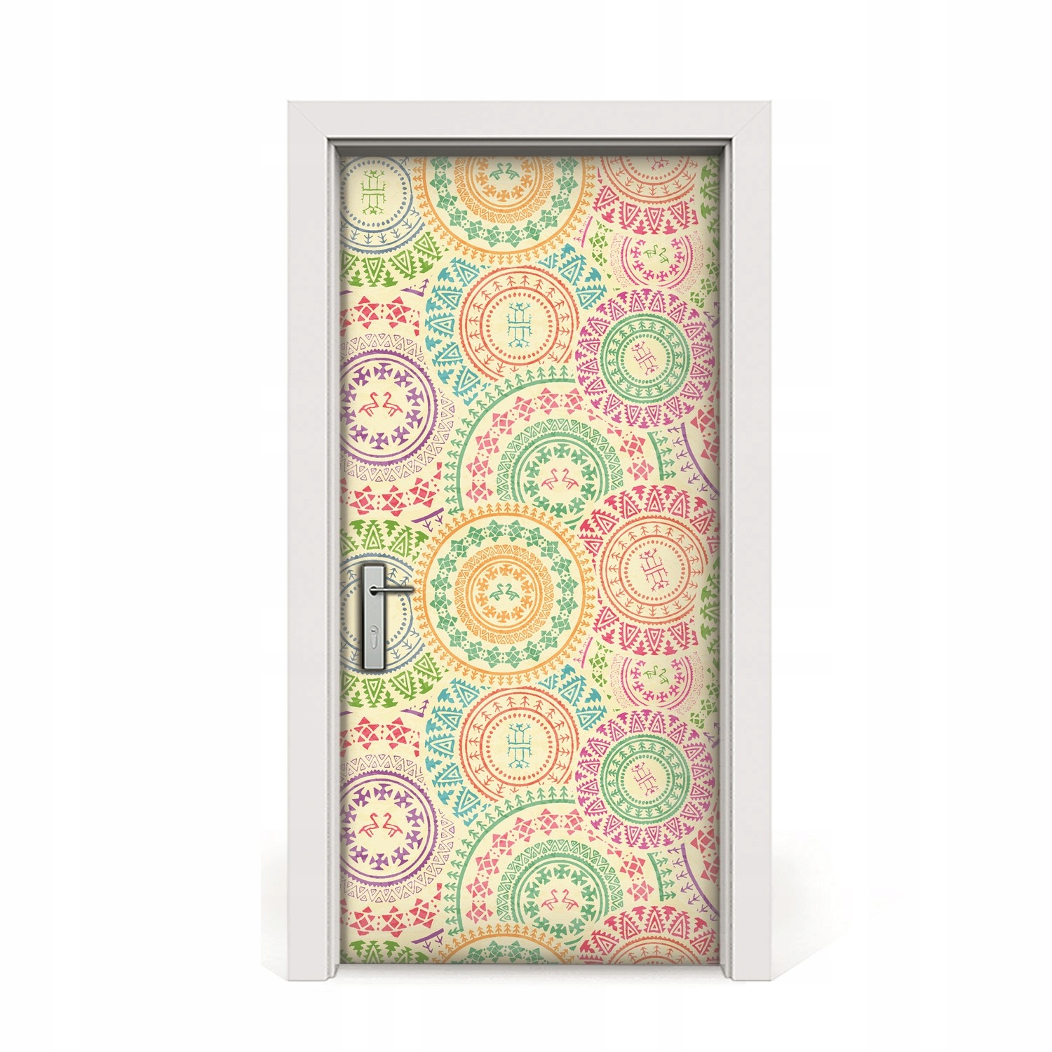 

Naklejki na drzwi Plemienny wzór 95x205