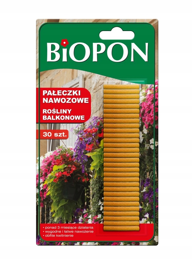 

Pałeczki Do Roślin Balkonowyc 30szt Biopon