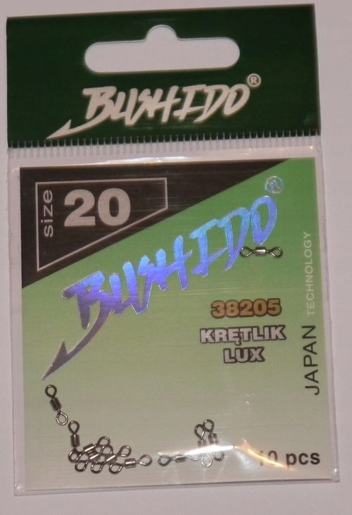 

Krętlik Bushido Lux Size 20
