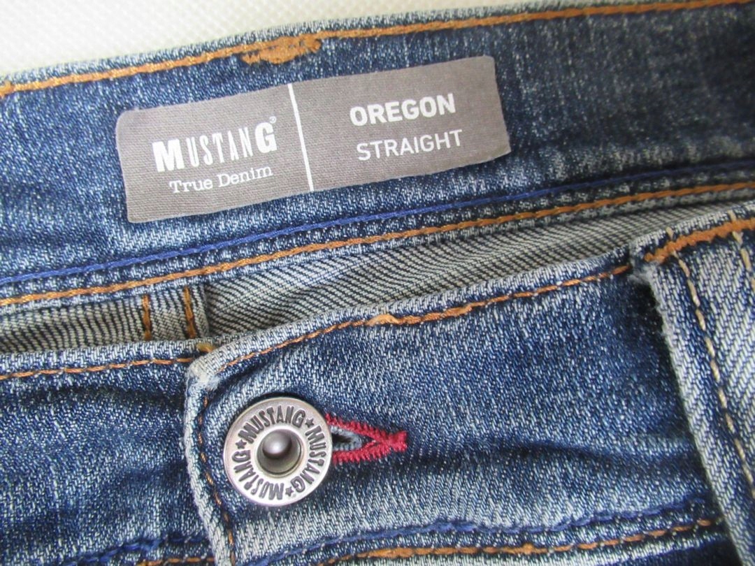 MUSTANG ___ OREGON VINTAGE WASH JEANS SPODNIE __ 32/36 Rozmiar 32/36
