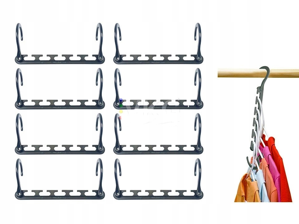 ORGANIZER NA WIESZAKI *POWIEŚ aż 50 szt ODZIEŻY