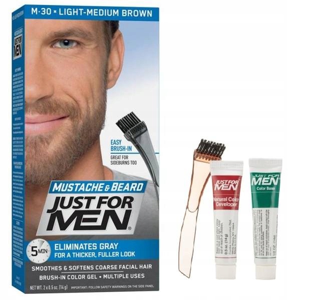 

Just For Men Light Medium Brown M30 Color Gel 28g