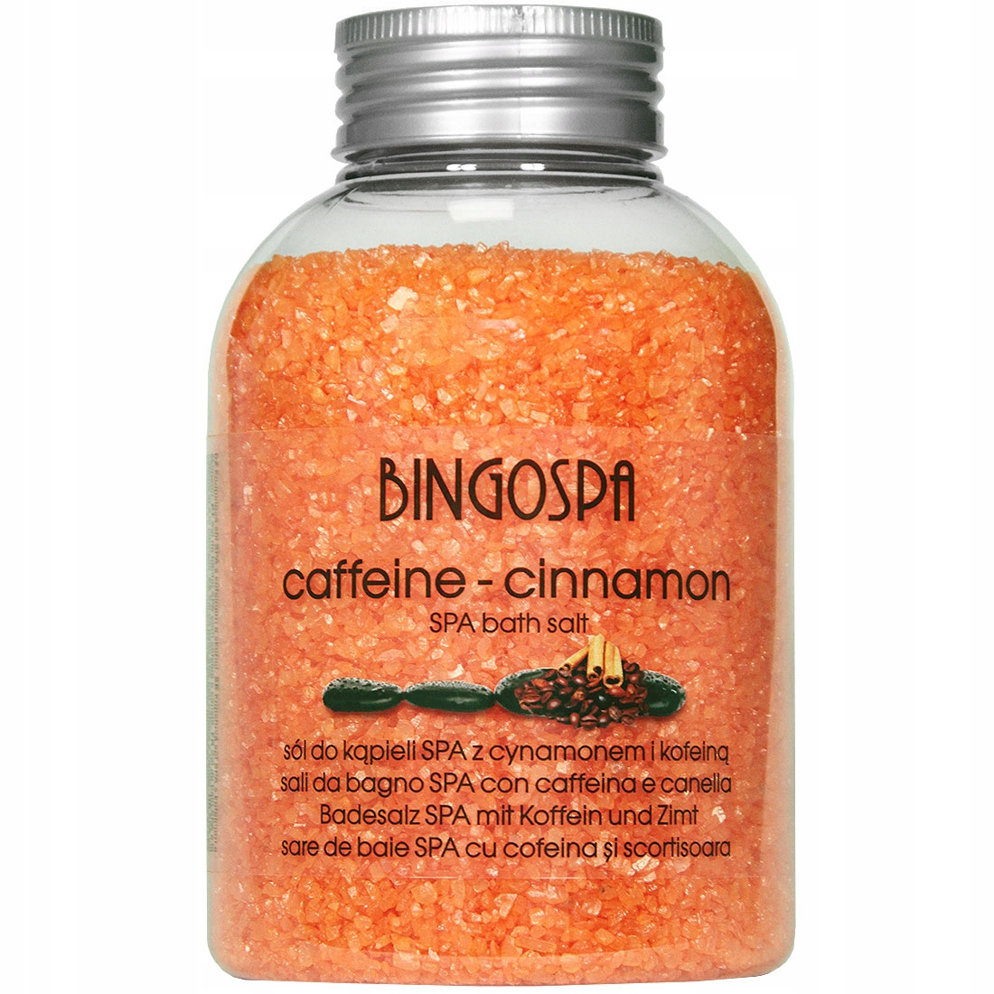 

Caffeine & Cinnamon Spa Bath Salt Bingospa
