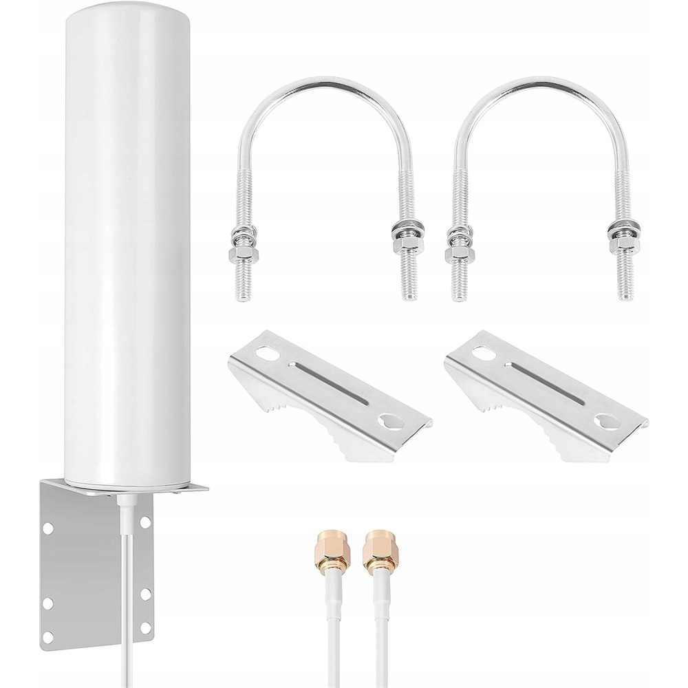 ANTENA ZEWNĘTRZNA DO ROUTERA MODEM LTE 4G 19DBI SMA TS9 KABEL 500CM WIFI