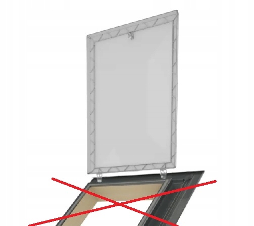 

Kopuła klapa do wyłazu Fakro 54x75 +zes montażowy