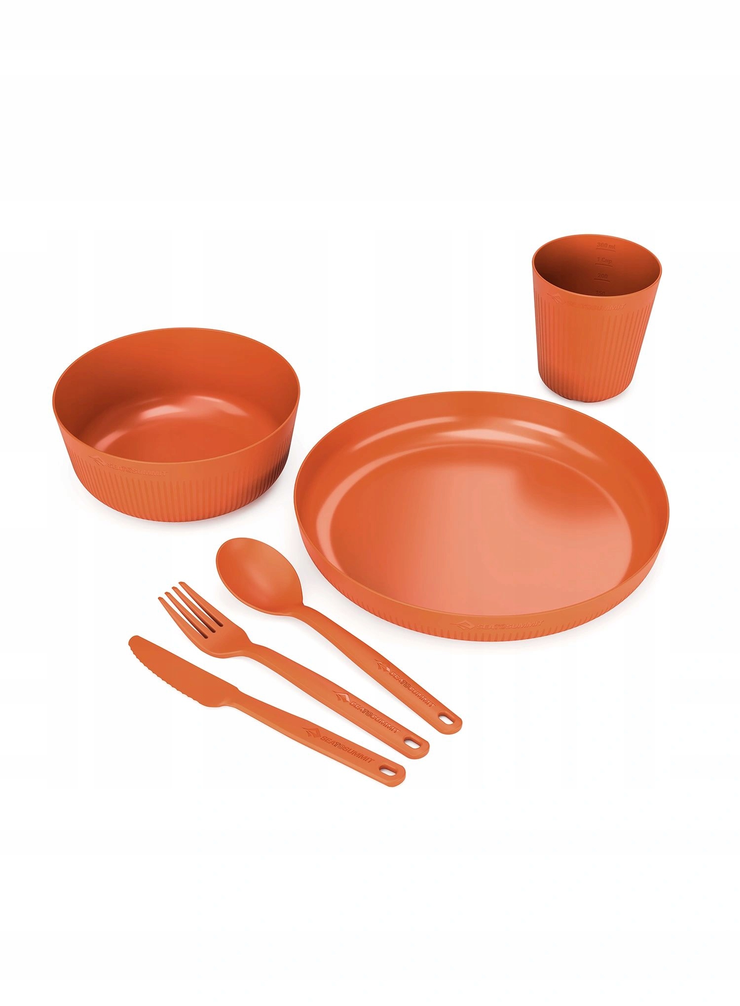 Turistické nádobí Sea to Summit Camp Dinnerware 6 oranžová barva