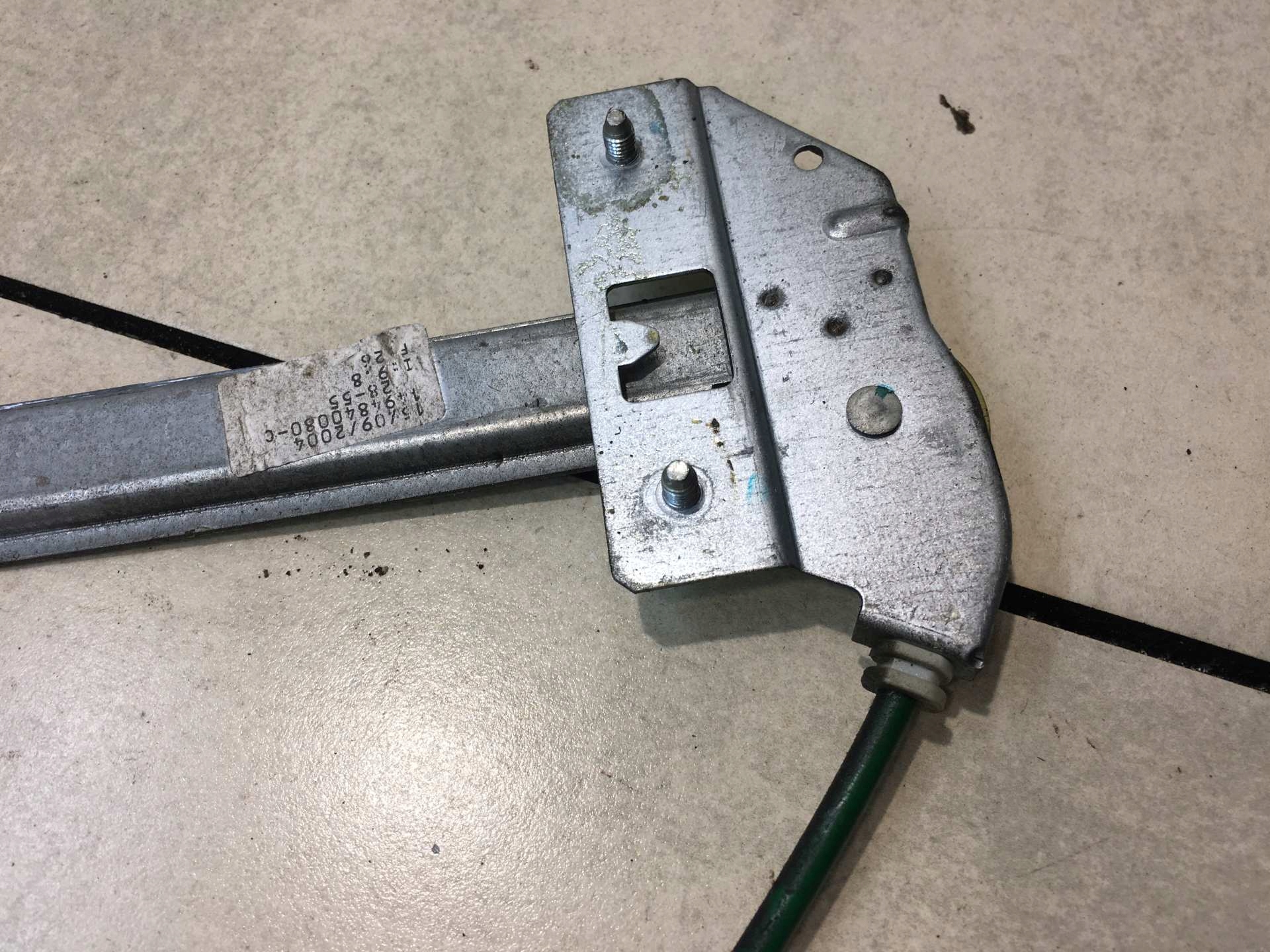 window regulator right rear part PEUGEOT 807 1494840080