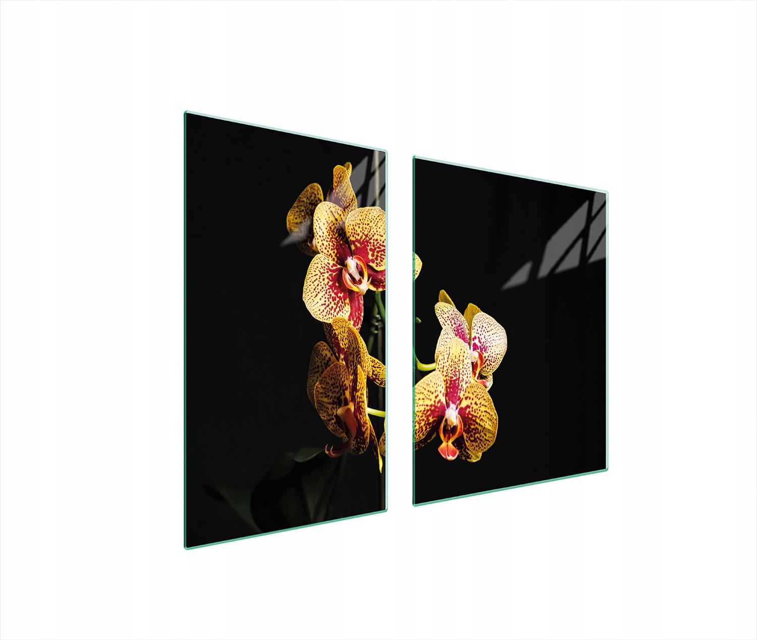 Sklenená Doska A Doska Na Krájanie 100x52 Orchidea Tvrdené Sklo
