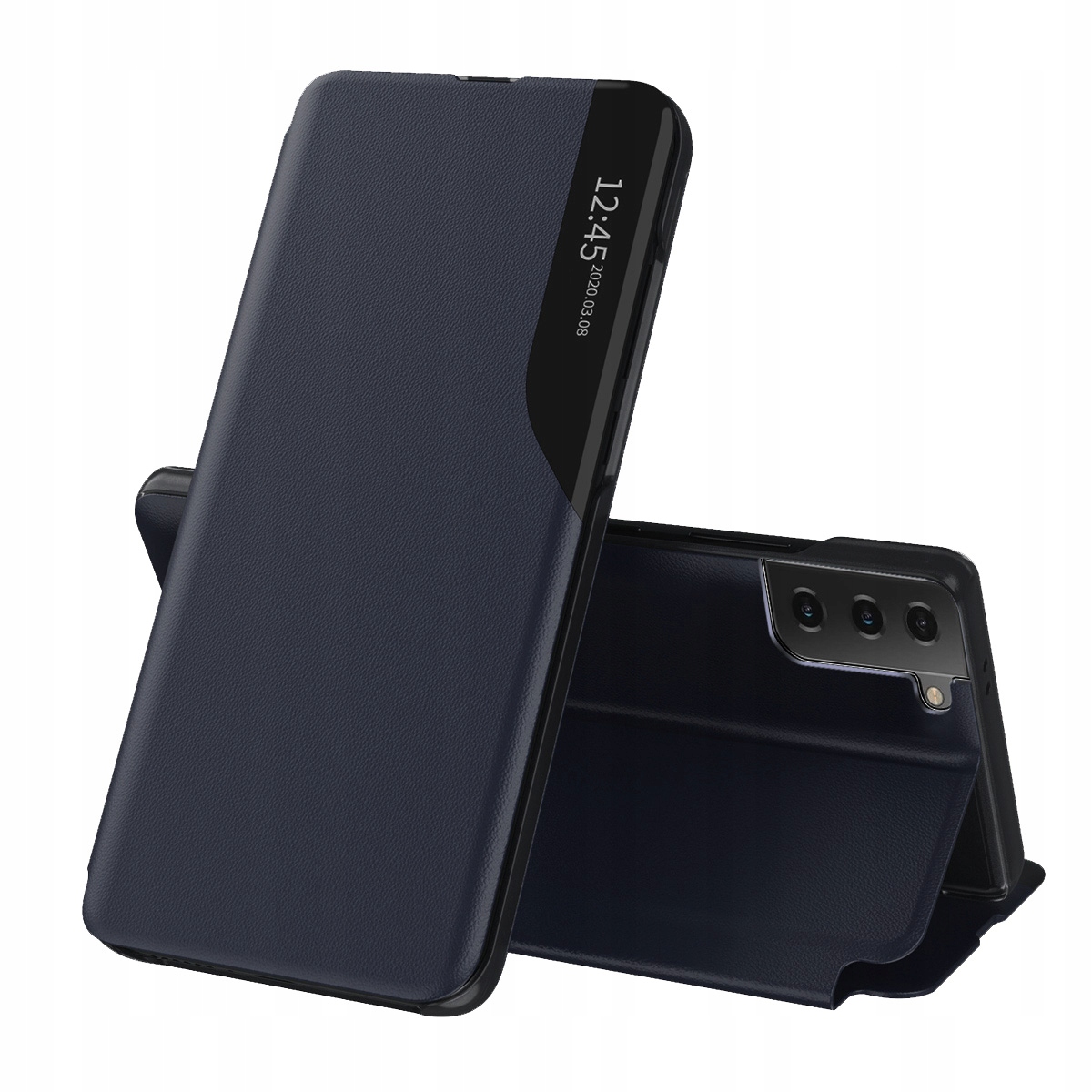 Techsuit Series etui na Samsung Galaxy S20 Fe 4G S20 Fe 5G granatowe