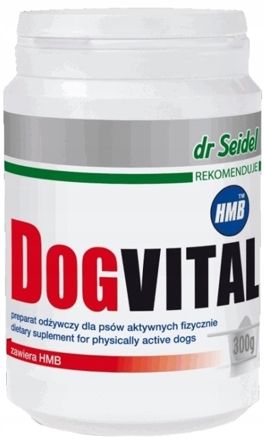 Levně Dr Seidel Dog-Vital Výživný doplněk stravy s Hmb pro psa 300 g