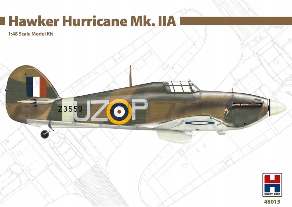 Hobby 2000 48015 1/48 Hawker Hurricane Mk.IIA