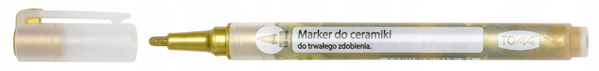 

Marker do ceramiki Toma TO-740 Złoty