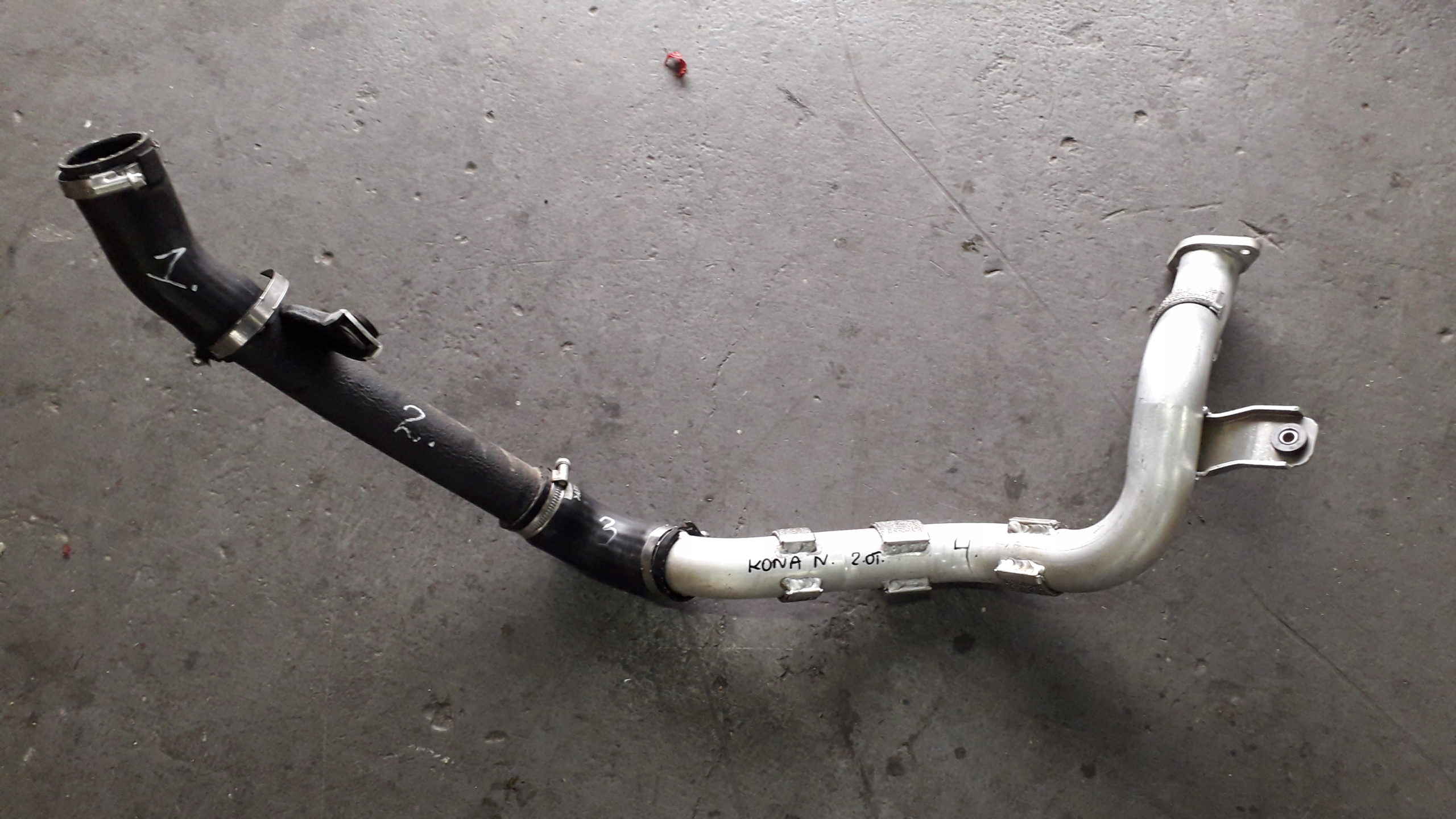 2.0T - HYUNDAI KONA N LIFT 21R 2.0 T ШЛАНГ ТРУБА