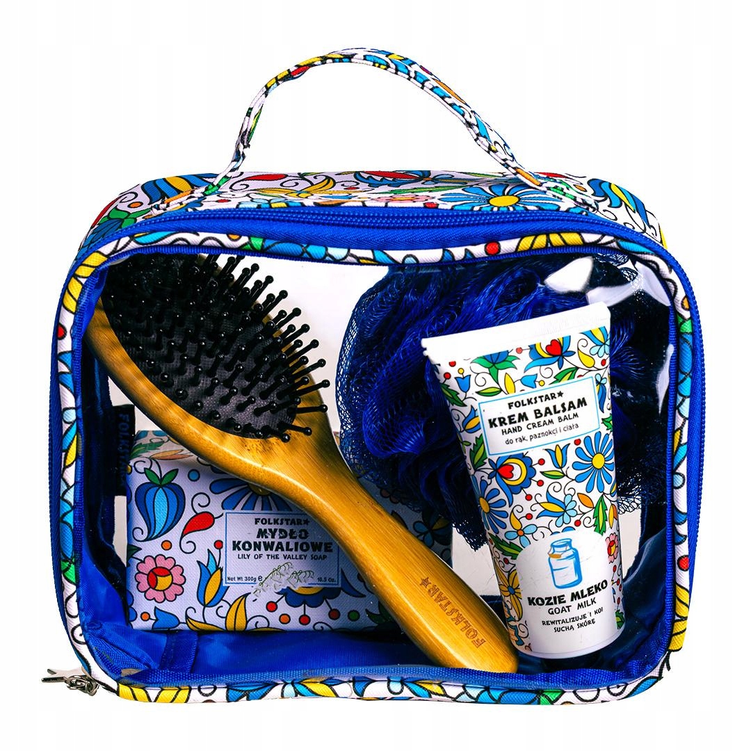 Kosmetyczka Podróżna Z Akcesoriami Zestaw Kaszubskie Kaszuby