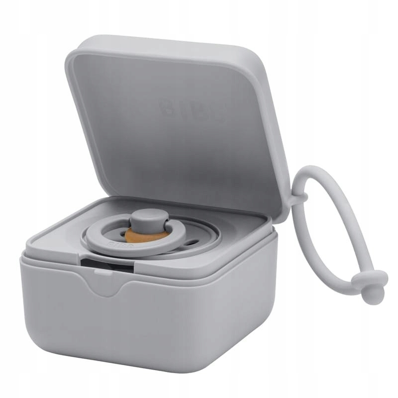 BIBS PACIFIER BOX 2w1 Etui do smoczków, pojemnik do sterylizacji smoczków C Materiał plastik