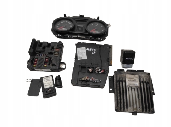 RENAULT MEGANE 2 II 02- 1.5DCI ZESTAW STARTOWY STEROWNIK 8200498188