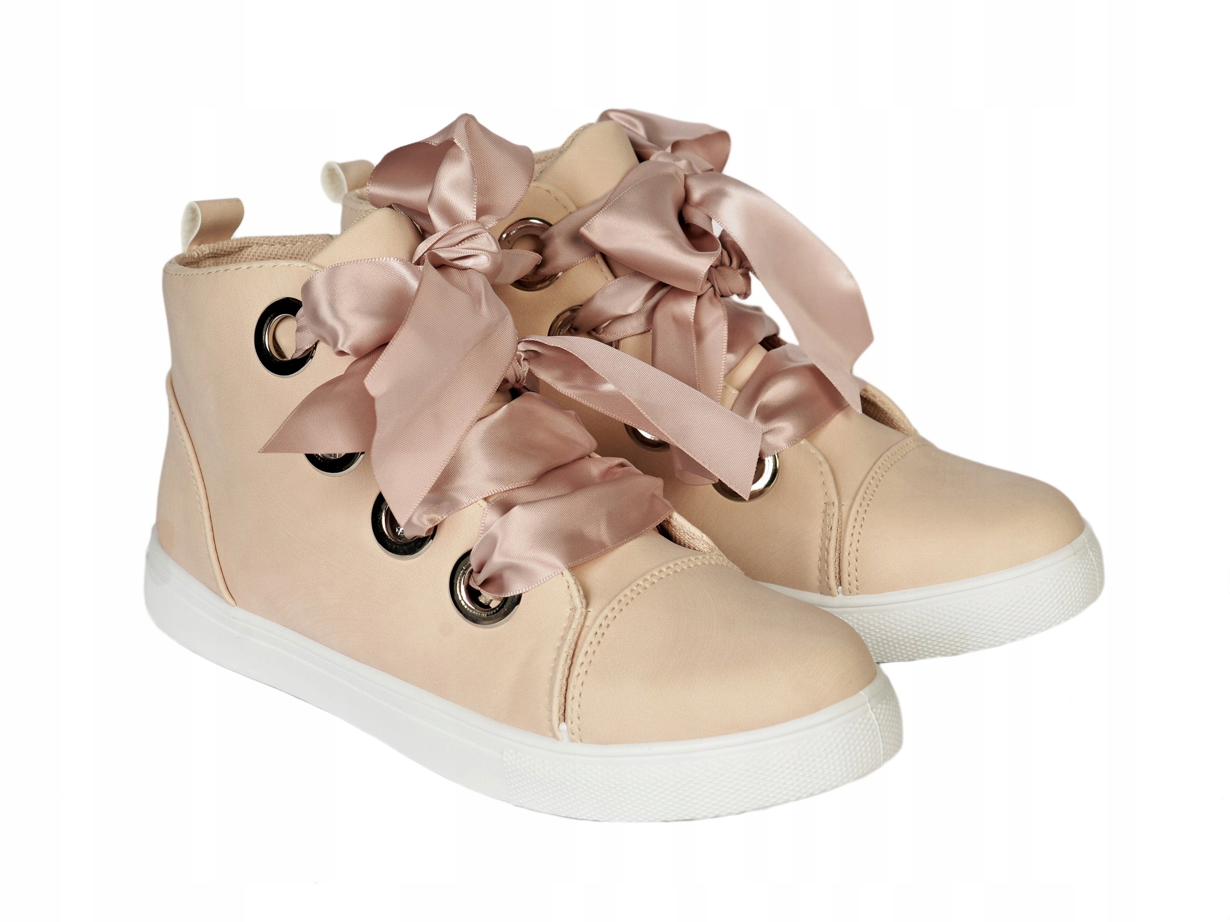 

Trampki Tenisówki Botki wiązane Beżowe /147-5/