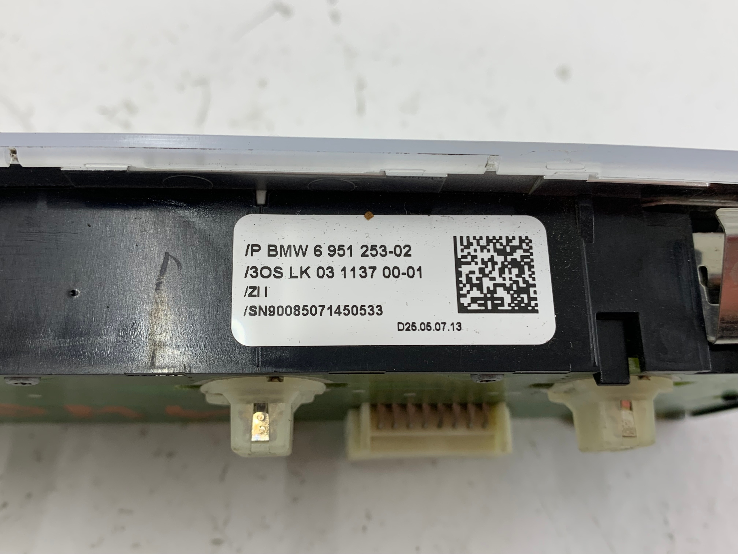 BMW E81 E87 Feux phare Interne OSWIETLENIE Cabine 6951253