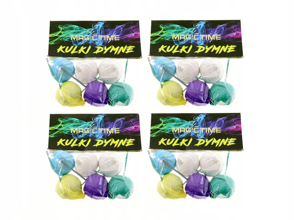 

Kulki dymne małe świece dymne zestaw P0025 4x6 szt