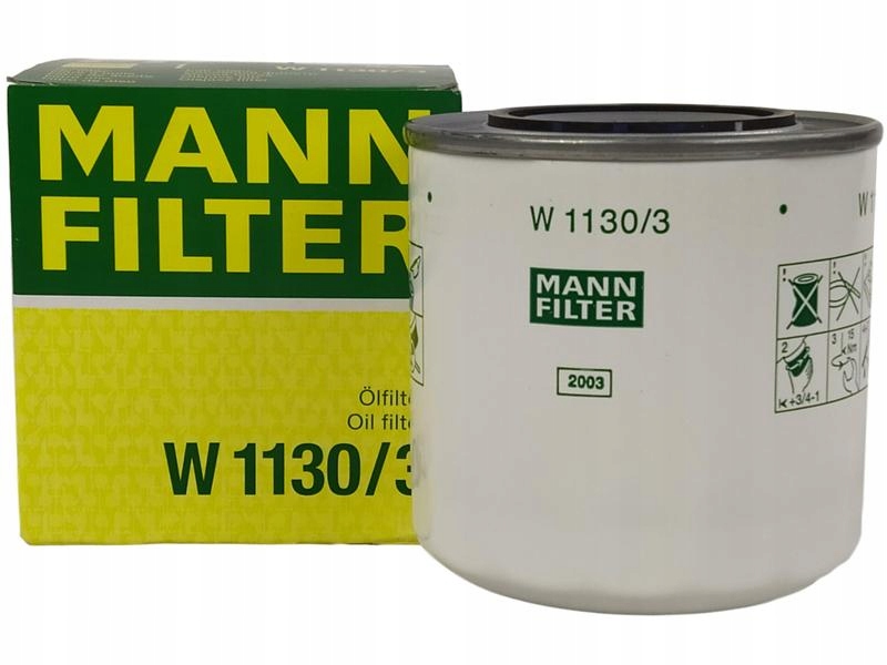 

Mann-filter Filtr Oleju W 1130/3