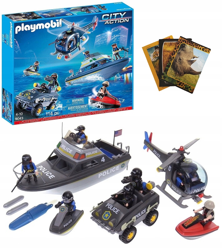 

Playmobil 9043 Wielka Akcja Policji Silnik