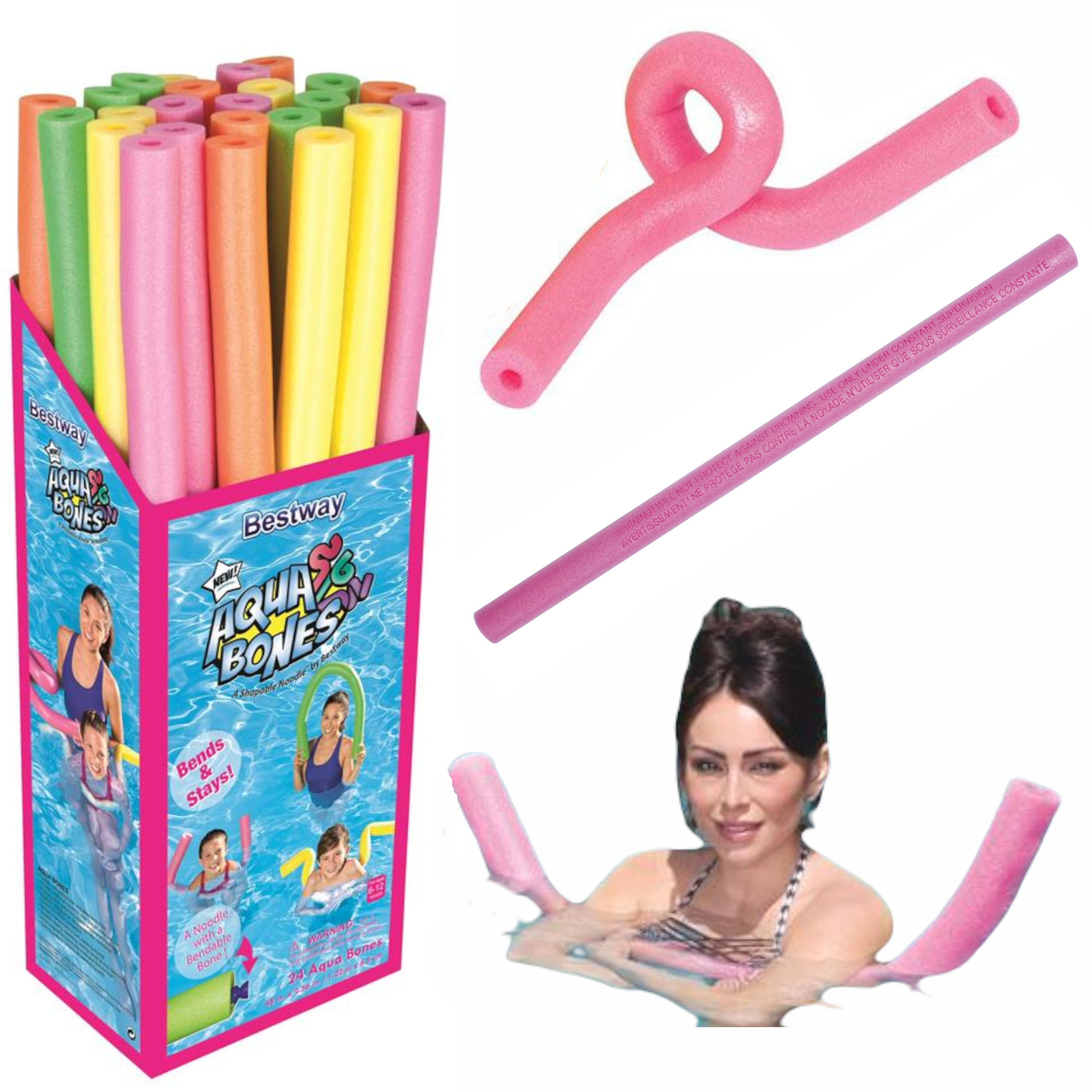 Bestway Makaron do pływania dla dzieci do nauki pływania 118 cm 32108R