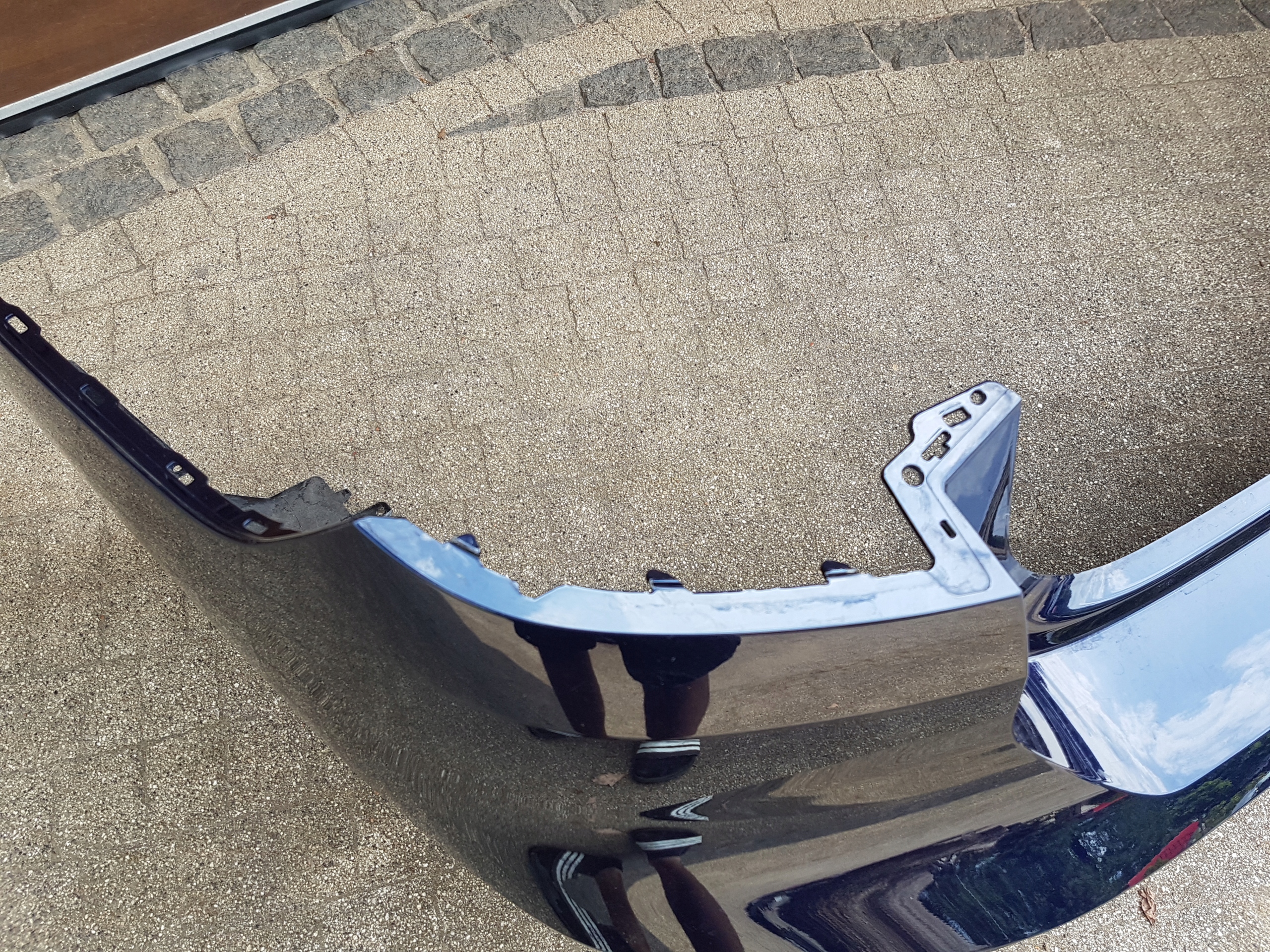 bumper rear BMW G70 m-packet