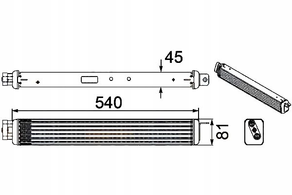 CHŁODNICA OLEJU [HELLA] Producent części Hella