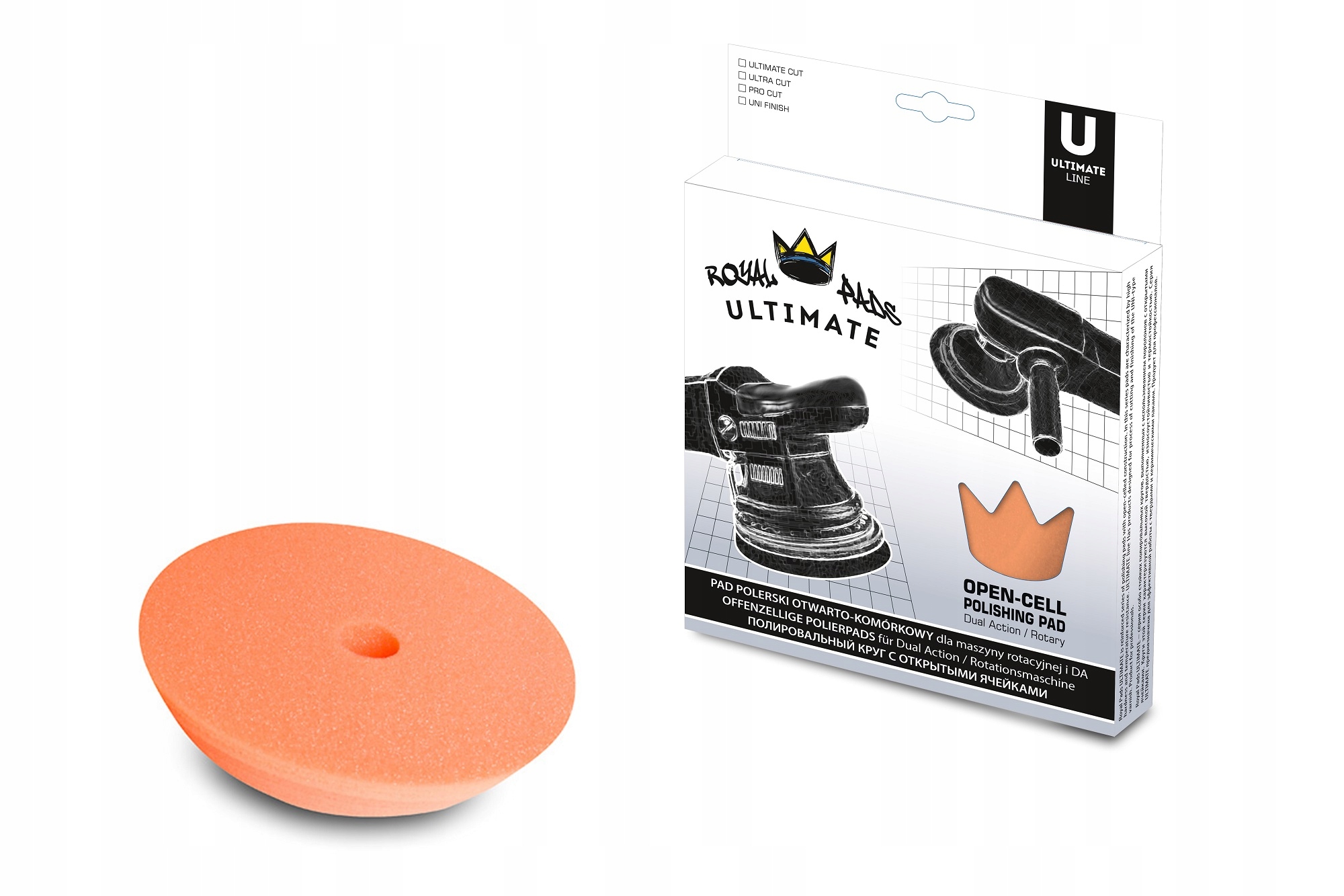 

Royal Pads Ultimate Line Pro Cut 130mm Gąbka