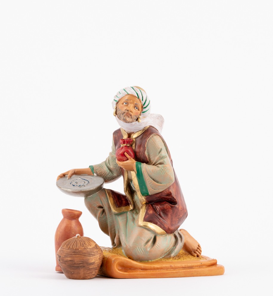 Figurka Fontanini – Prodavač džbánů a šperků – pro figurky o výšce 19 Cm