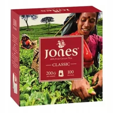 5 Sztuk Herbata Czarna Jones Classic Ekspres 100TB
