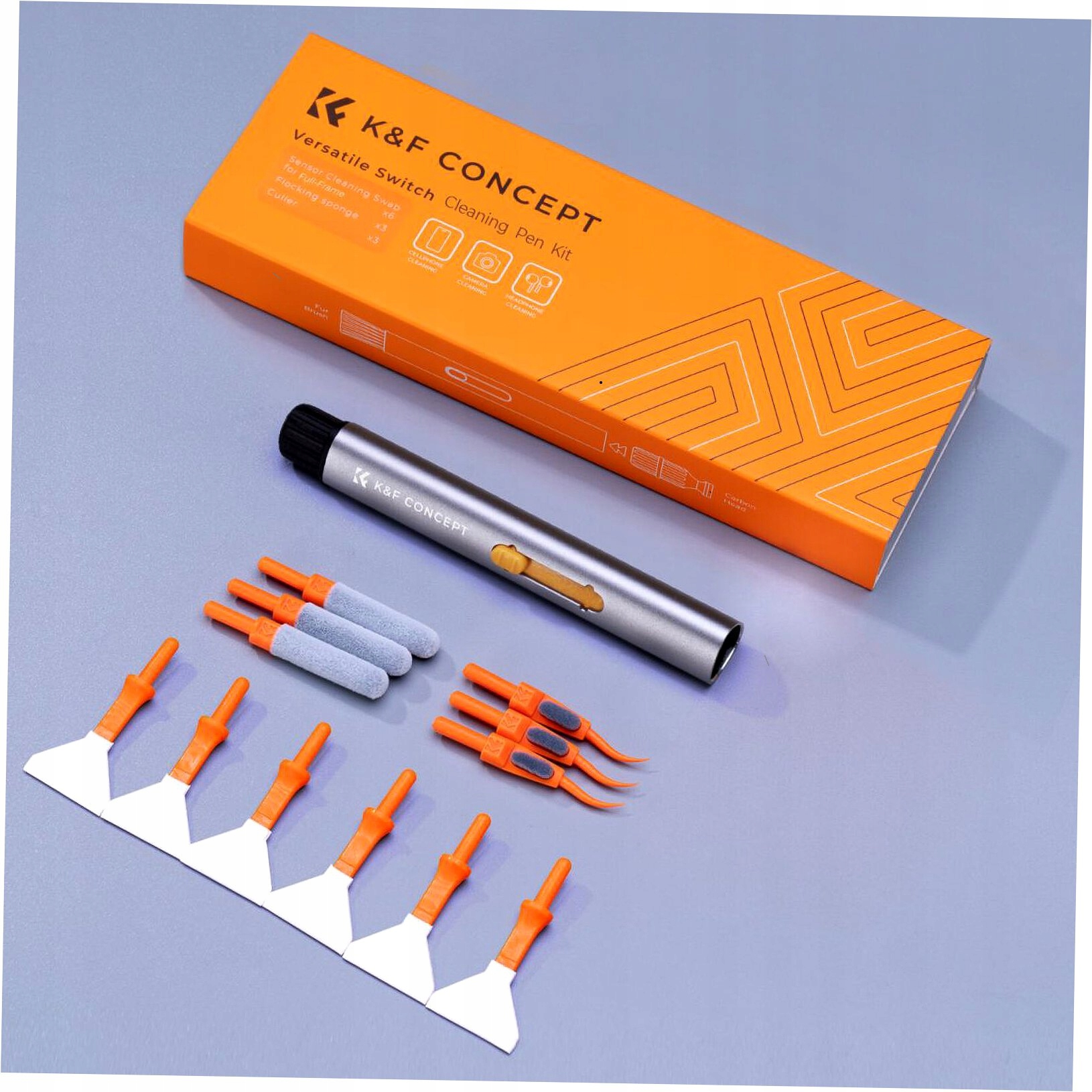 Zestaw czyszczący K&f Concept Versatile Swith do matryc pełnoklatkowych
