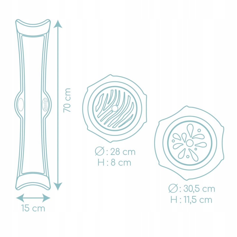 SENSORYCZNA ŚCIEŻKA RÓWNOWAGI TERAPIA TRENING Marka Smoby
