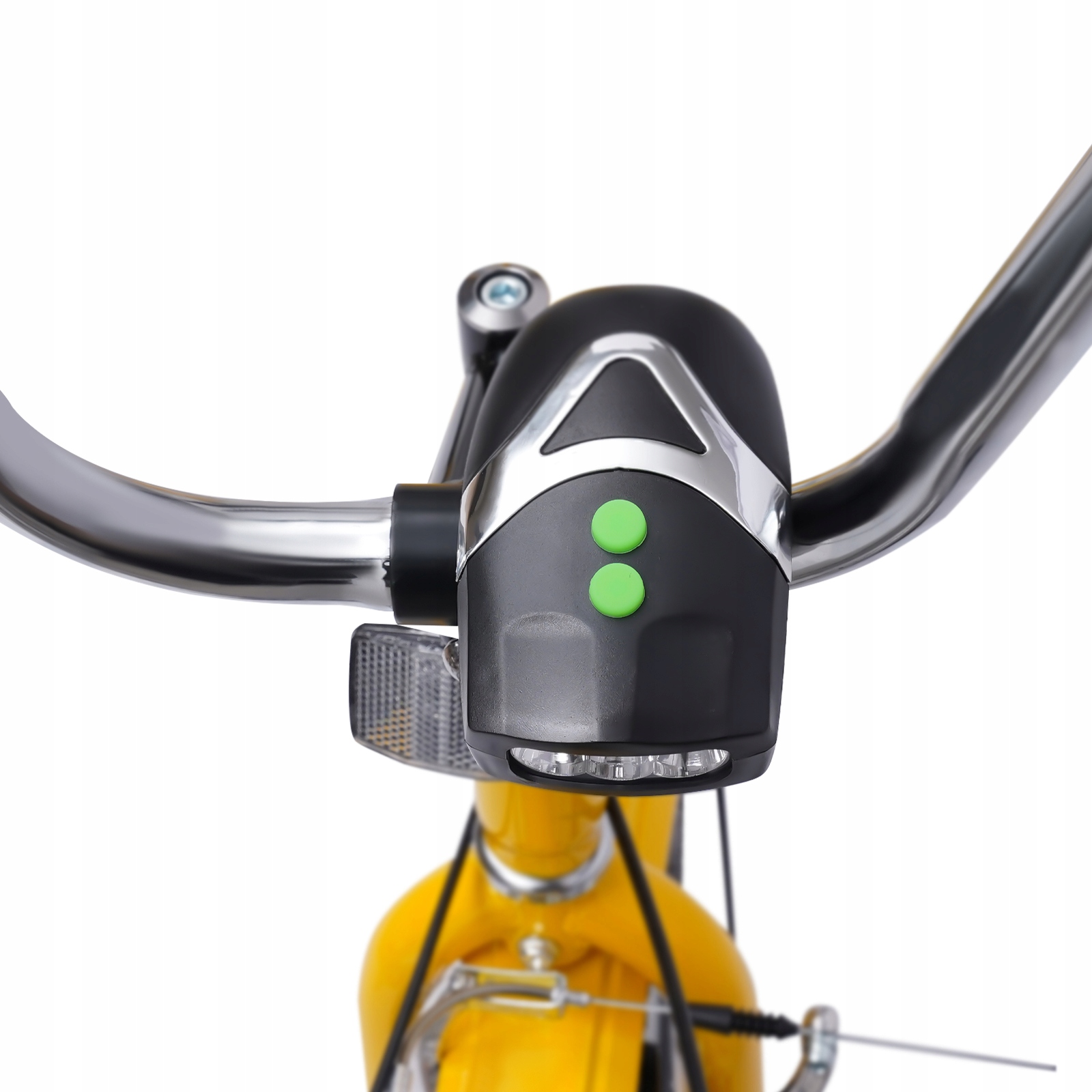 24-Calowy 7-Biegów Składane Rower Trójkołowy Dla Dorosłych z Reflektory Liczba biegów 7