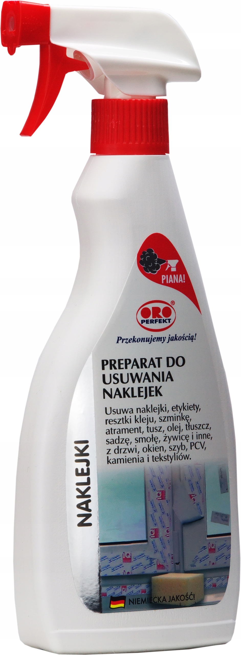 

Oro Perfekt Preparat Usuwa Naklejki Spray 500ml