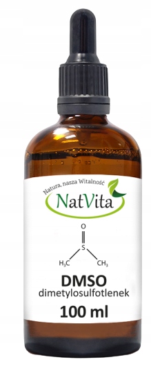 

NatVita Dmso Dimetylosulfotlenek 99,9% Szkło 100ml