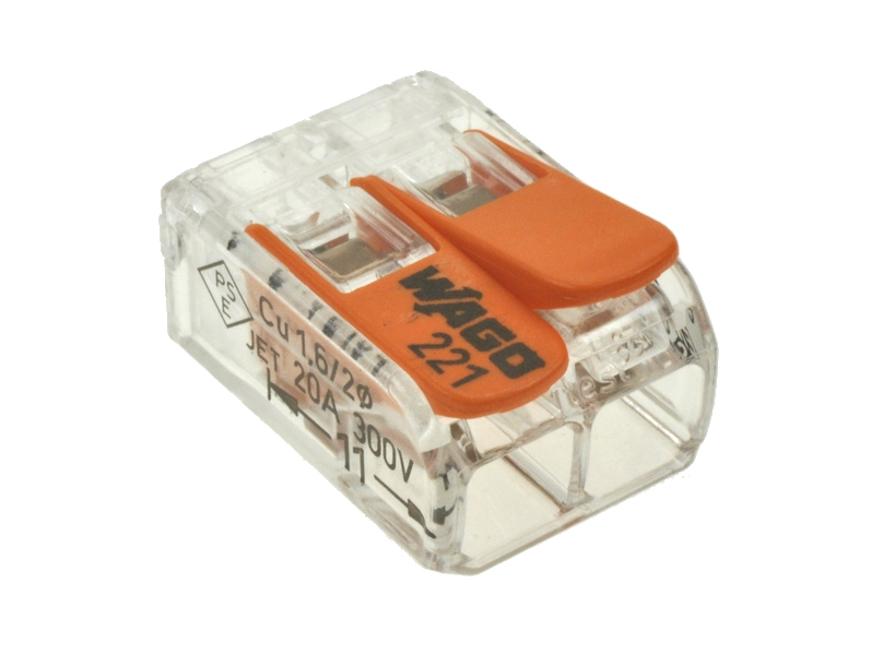 

Złączka instalacyjna 2 pin 7mm 32A 450V Wago