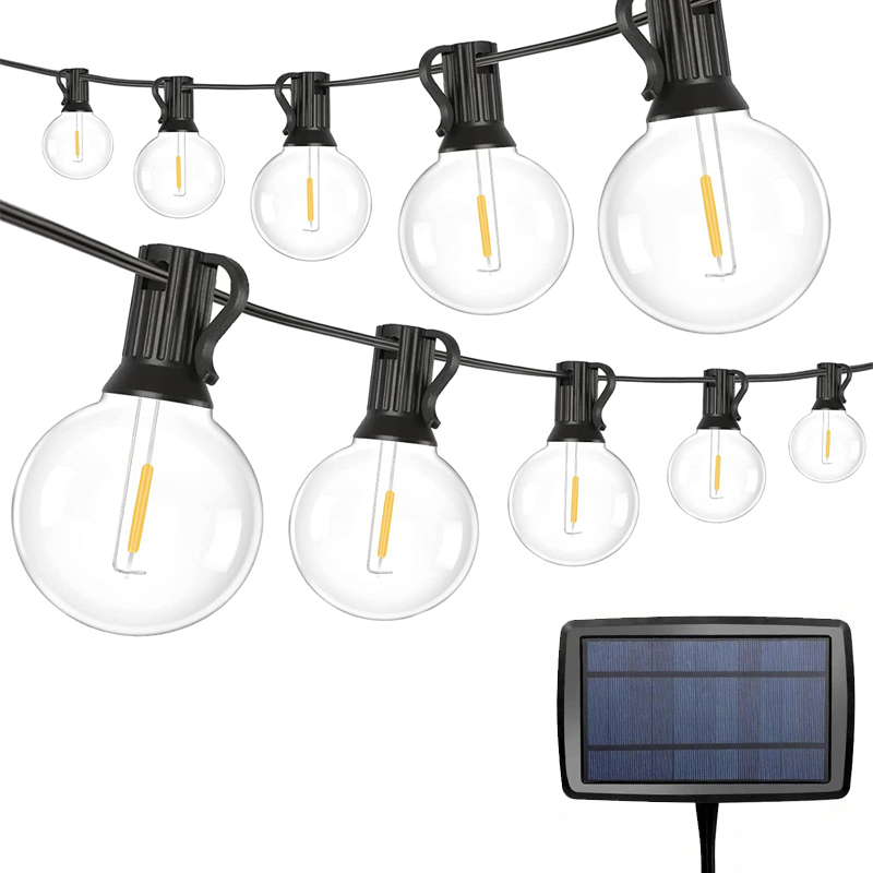 

Girlanda Ogrodowa Solarna 10 Żarówki Led G40