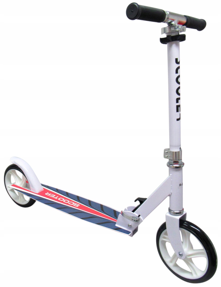 Duża Hulajnoga H4w Składana R-Sport 200mm do100 kg Rama Metalowa