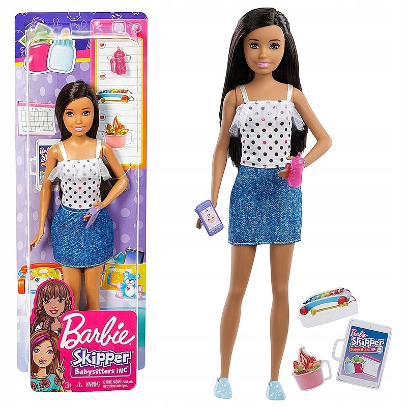 

Barbie Skipper Lalka Opiekunka FXG92 FHY89