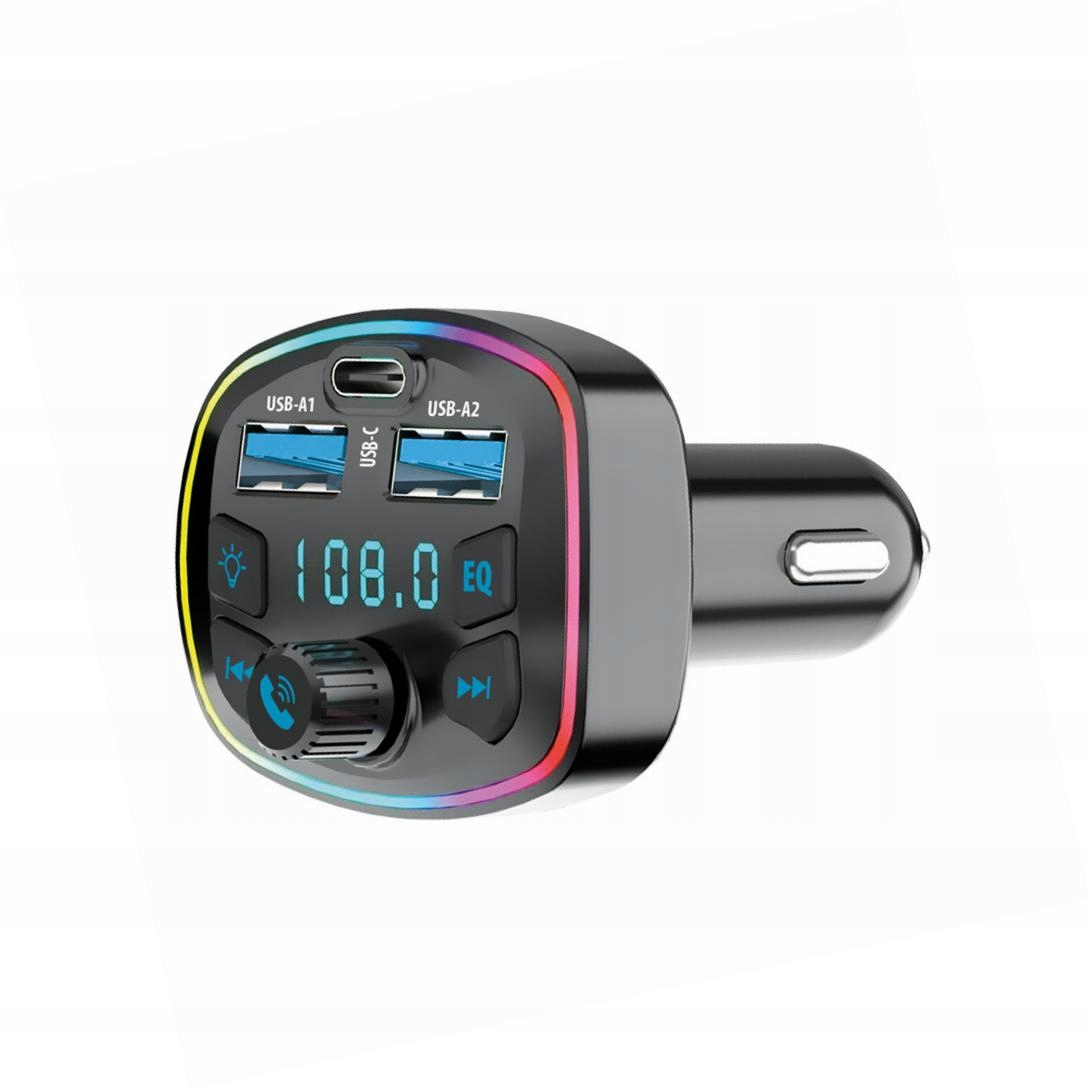 ładowarka samochodowa transmiter Fm Bluetooth 3 wejścia do Xiaomi 15 5G