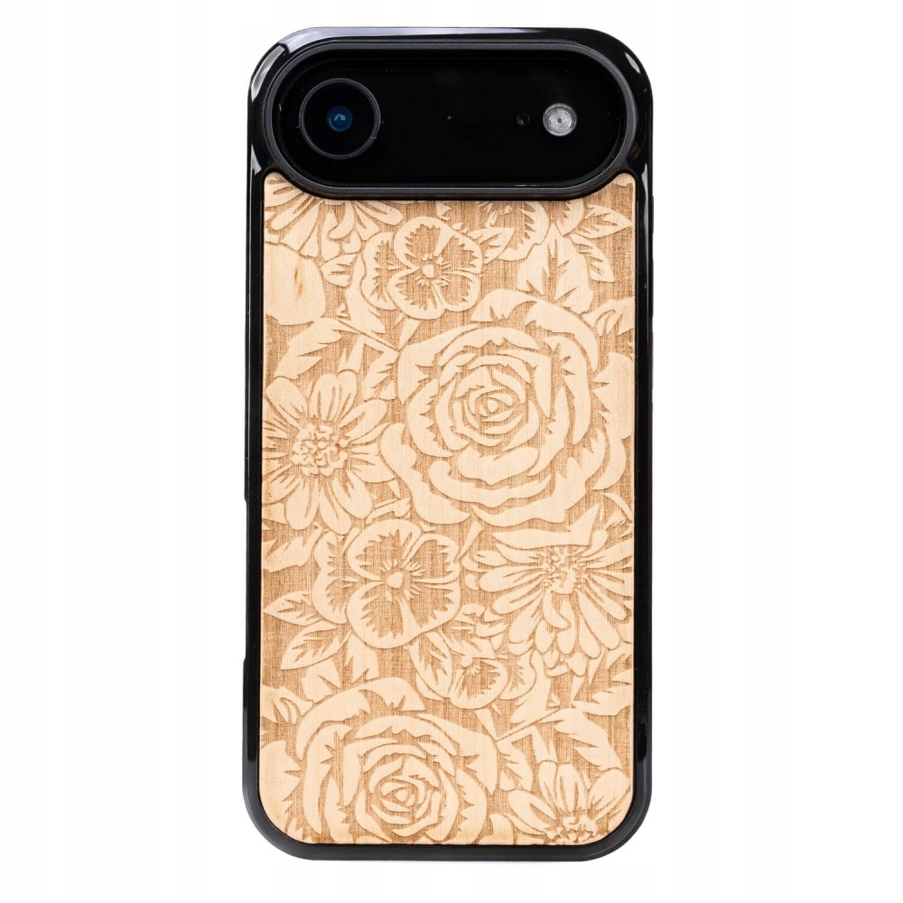 Dřevěný Pouzdro Bewood pro iPhone 17 Air Roses Aniegre
