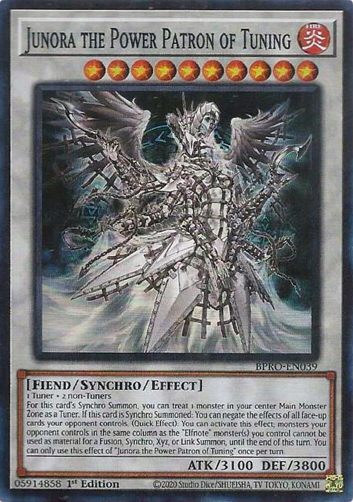 Yu-Gi-Oh! TCG: Junora the Power Patron of Tuning (BPRO)