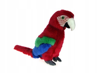 

Zoo maskotka Papuga Ara 27cm 82729 Zielonoskrzydła