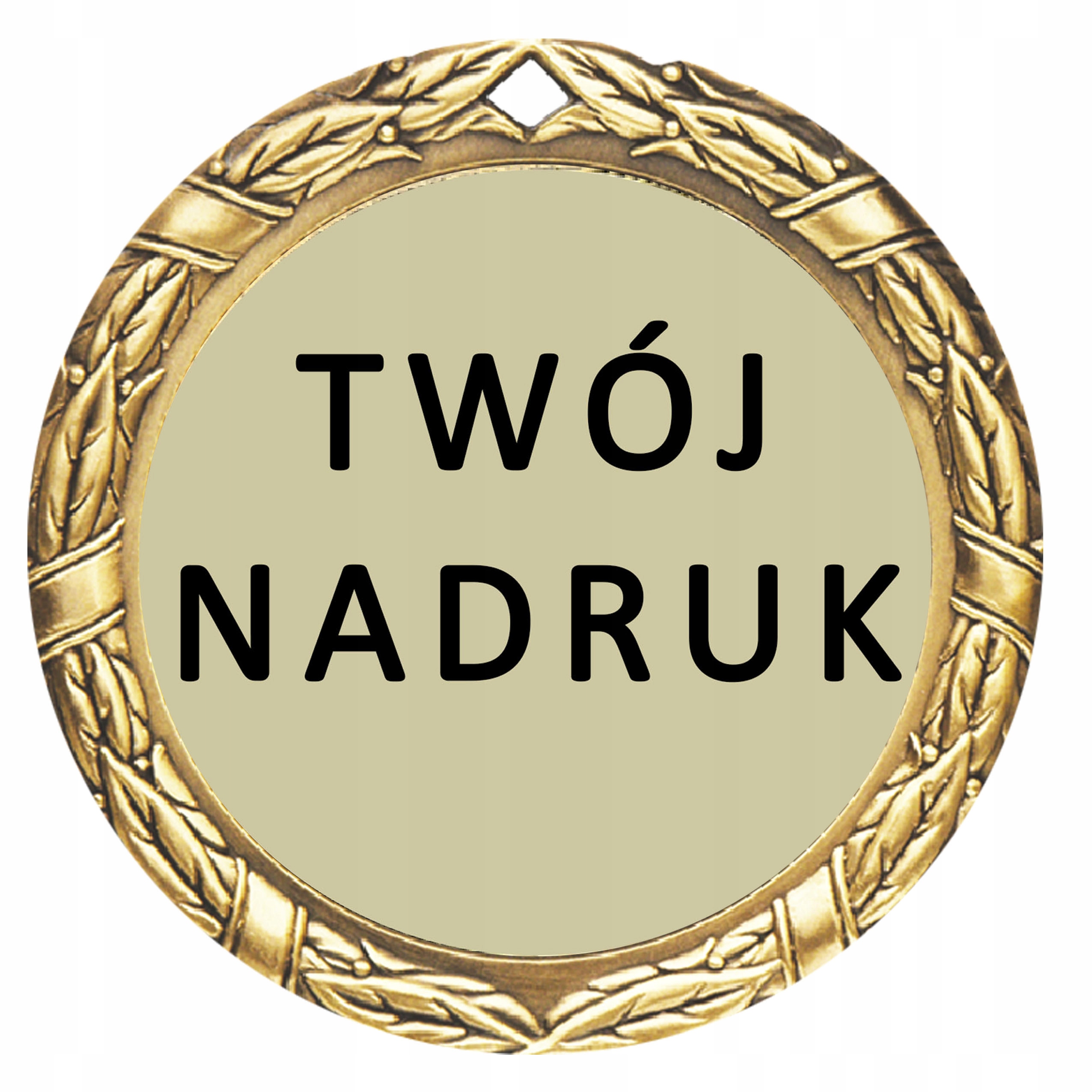 

Złoty Medal 70mm Konkurs Nagroda Grawer