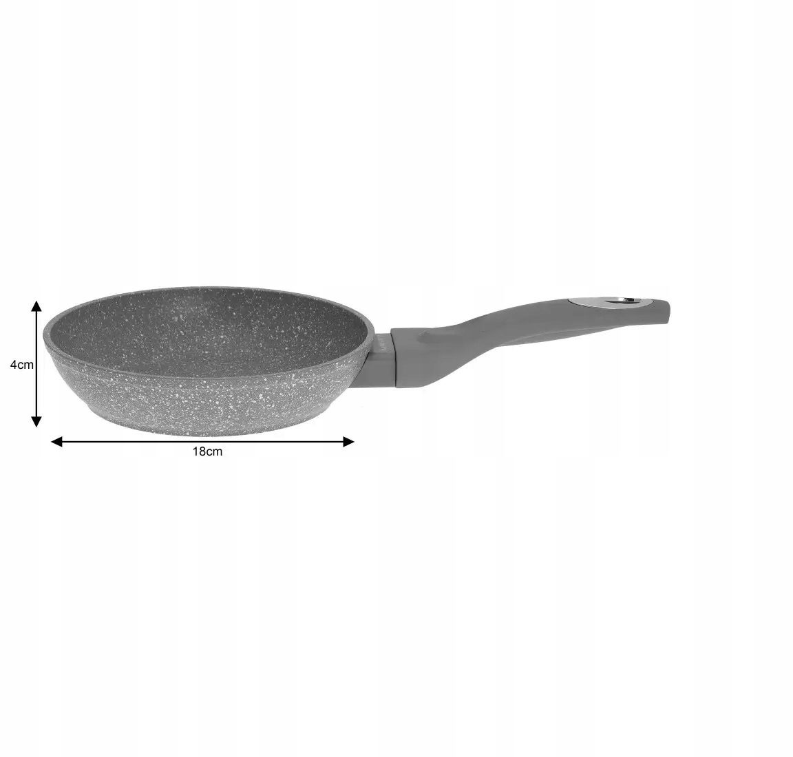 

Patelnia tradycyjna Klausberg 18 cm granitowa