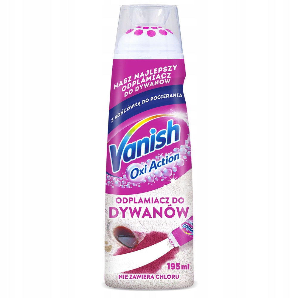 Vanish Oxi Action Odstraňovač skvrn na koberce 195 ml